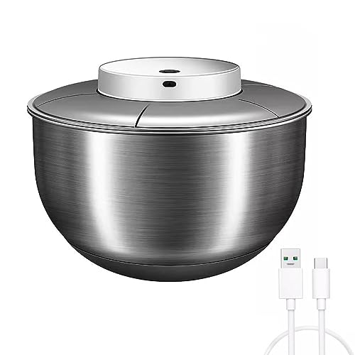 5L Stainless Steel Electric Salad Spinner H684863