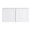 White 30x15x12 in. Wall Cabinet R19362