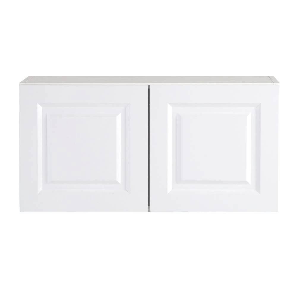 White 30x15x12 in. Wall Cabinet R19362