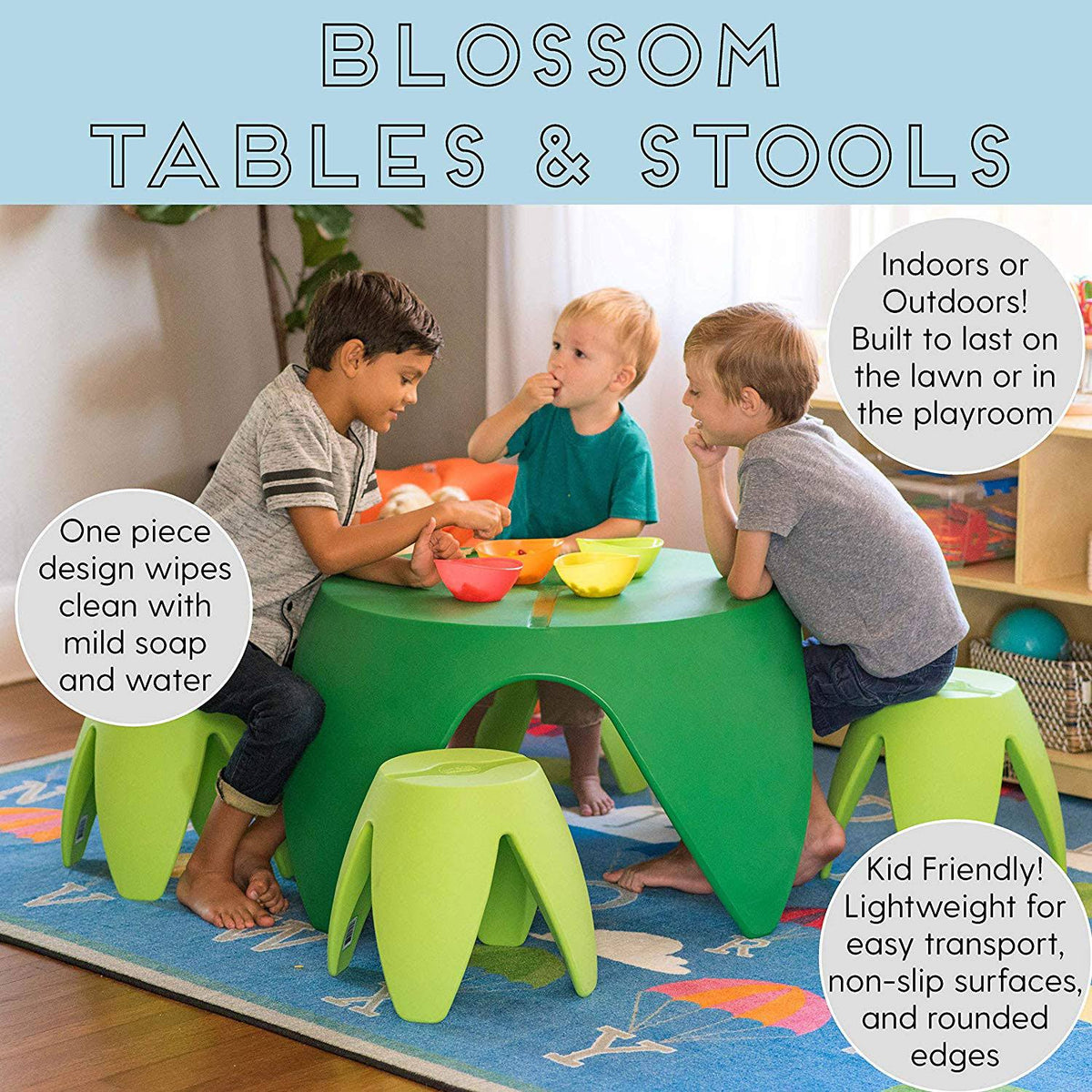 18in Dark Green Table M807769