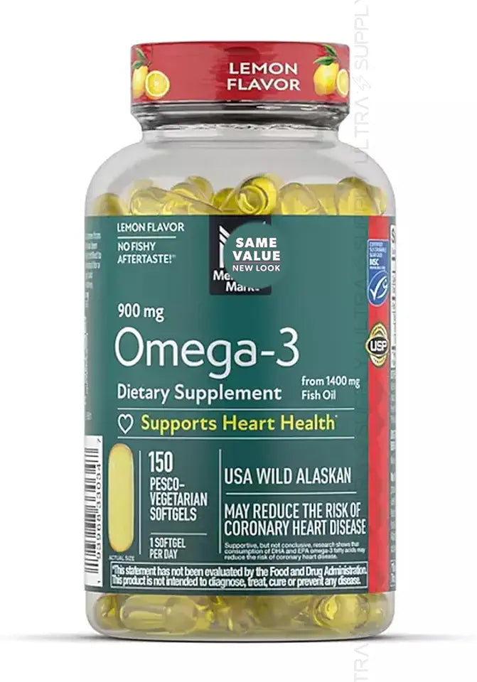Omega 3 Fish Oil 150 Count 900 mg N7749