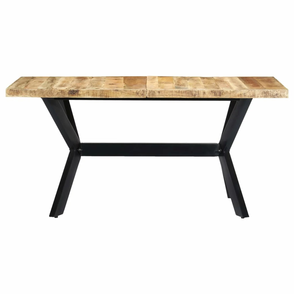 Solid Rough Mango Wood Dining Table H535905