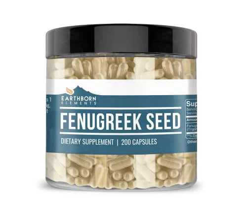 Fenugreek Seed 200 Capsules W8243