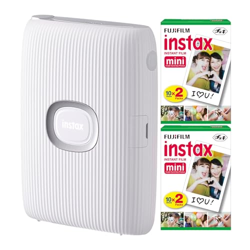 Instant Smartphone Printer and Twin Film Pack 40 Exposures Bundle W693542