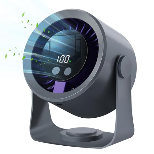 Rechargeable Portable Desktop Circulation Fan with 4000mAh Battery A976563