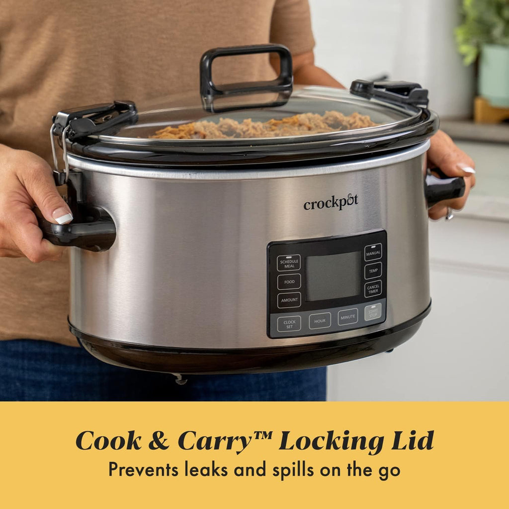 7Qt Programmable Stainless Steel Slow Cooker T1761