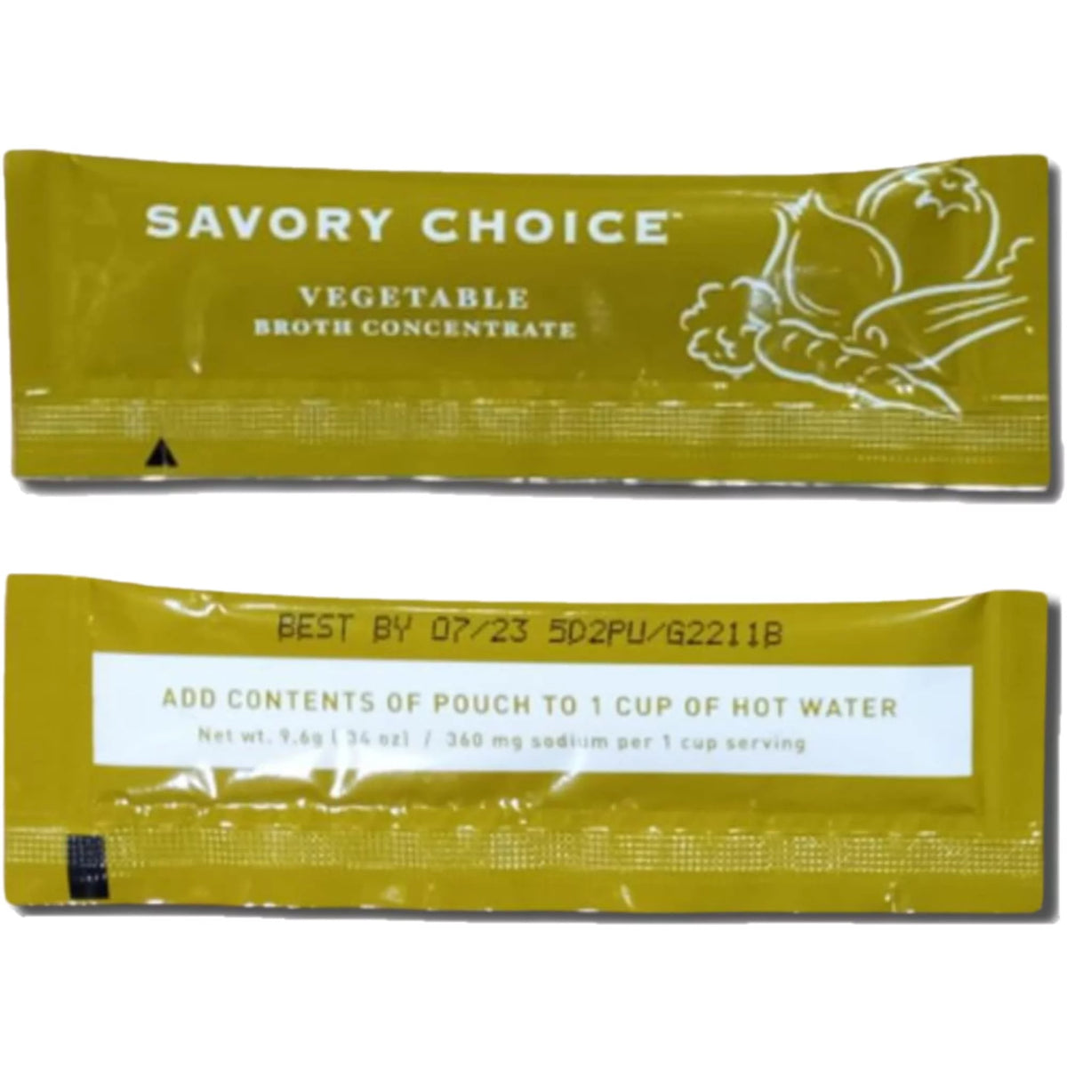 Reduced Sodium Broth Concentrate Variety Pack 60 Count S7793