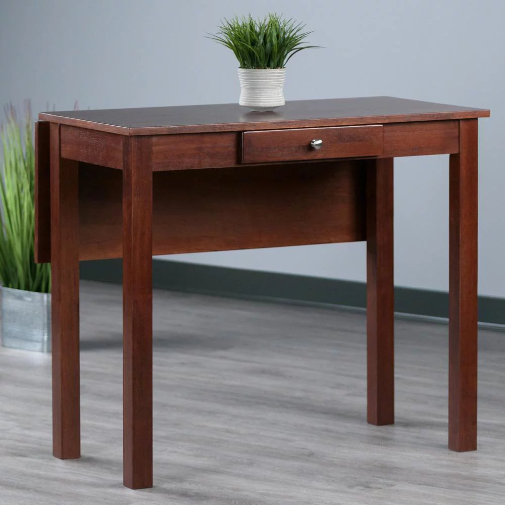 Walnut Drop Leaf High Table W705