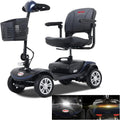 Blue Foldable 4 Wheel Mobility Scooter I805005