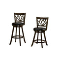 Brown Cherry Swivel Bar Stool N199447