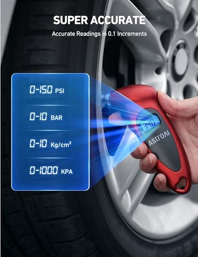 Tire Pressure Gauge Digital 0-150PSI with Backlight LCD V17688