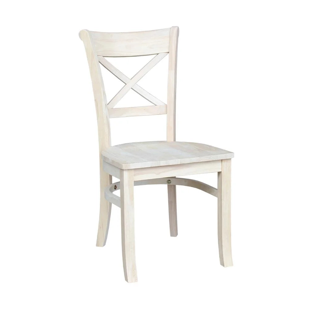 Set of Two X-Back Chairs B931795