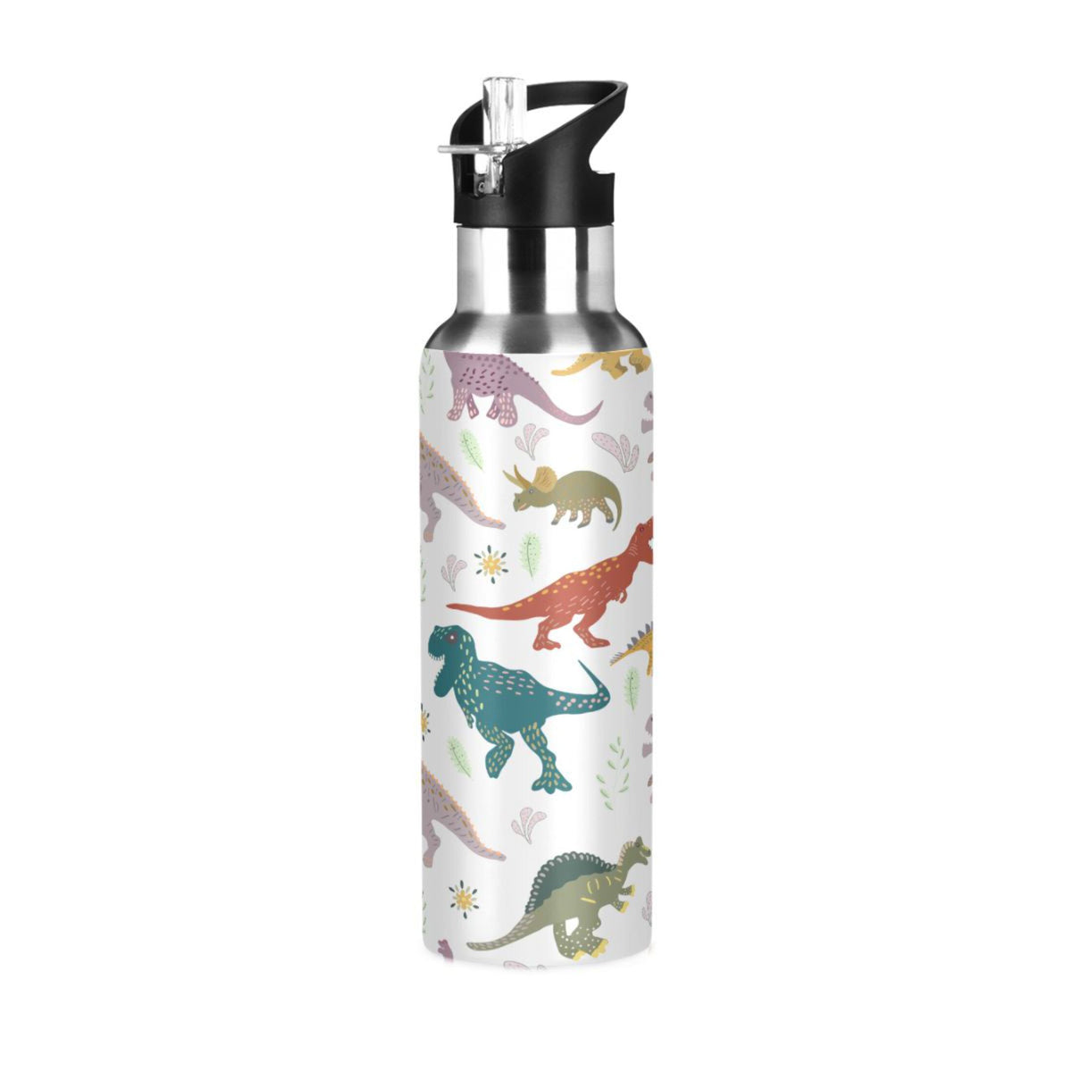 Stainless Steel Insulated Water Bottle with Straw Lid R5952