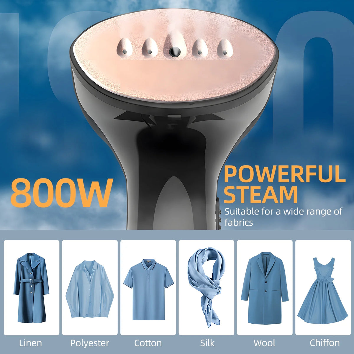 Portable 800W Handheld Garment Steamer D511405