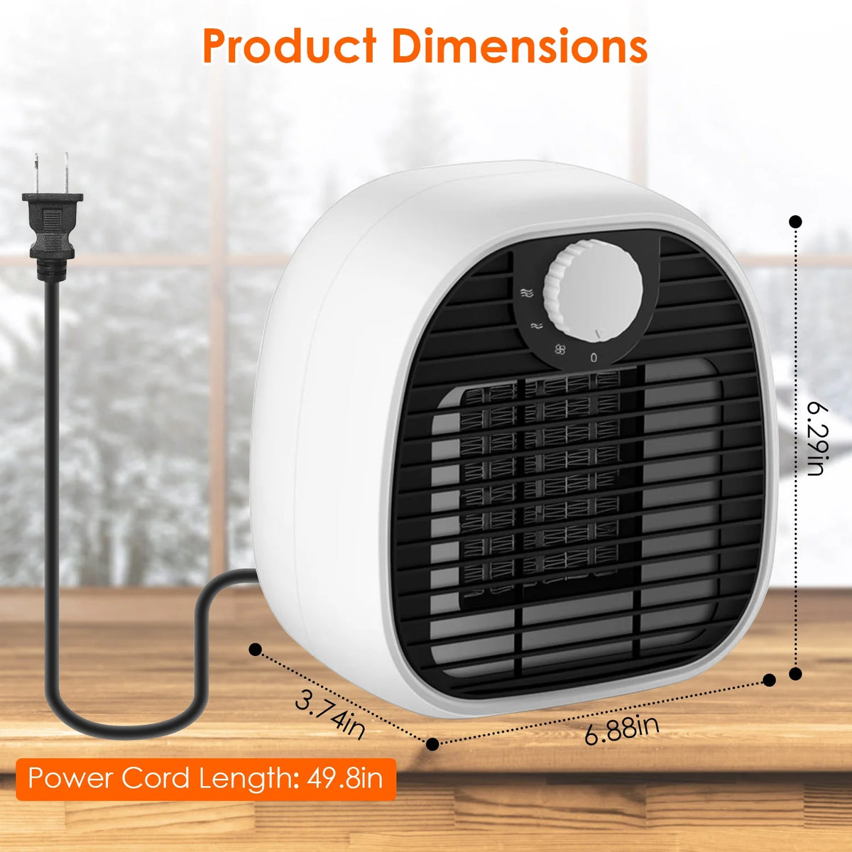 1000W Ceramic Space Heater C58077