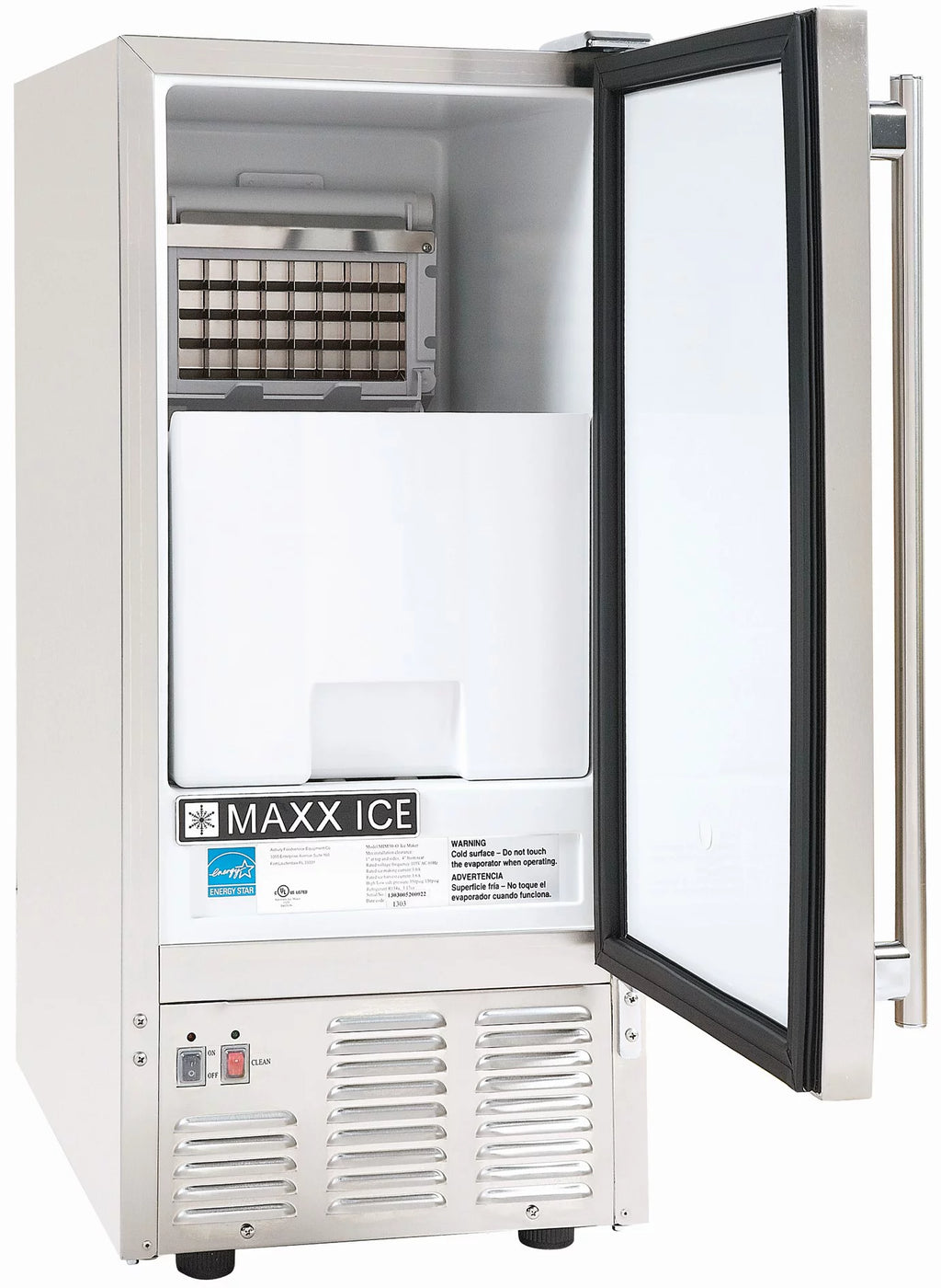 Outdoor Compact Self-Contained Ice Machine R1690