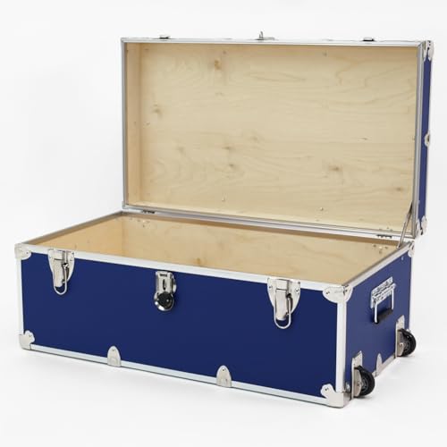 Black 32"x18"x14" Camping Storage Chest with Wheels D610429