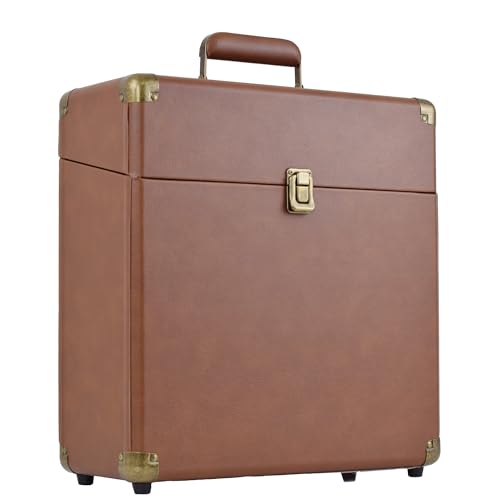 Vintage Vinyl Record Storage Case for 30 Albums A145