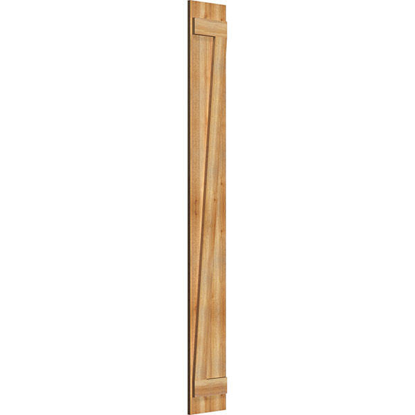Rough Sawn Western Red Cedar Board-n-Batten Shutters R762