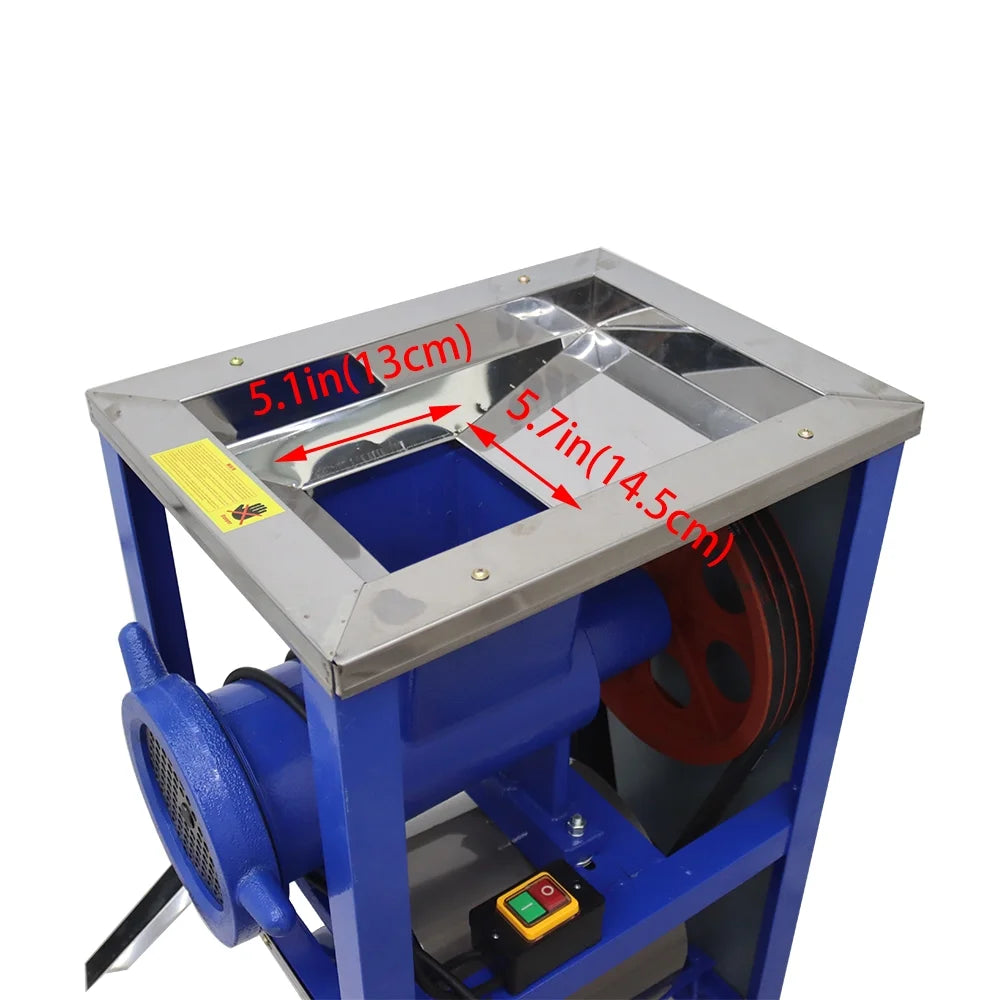 Electric Bone Crusher Ground Meat Crushing Feed Food Seasoning 220V 3KW A67585