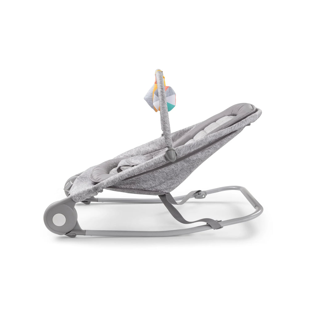 2-in-1 Baby Bouncer & Rocker, Light Gray Tweed K819