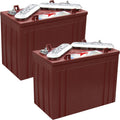 12V 150Ah Flooded Lead Acid Deep Cycle Battery x2 A8757