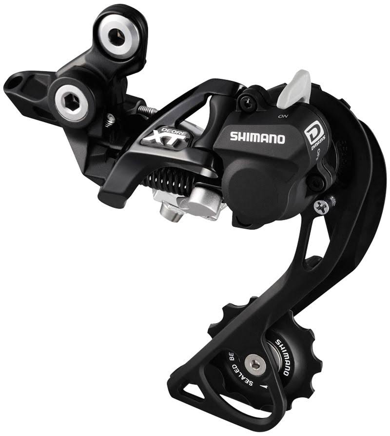 Black Long Cage Rear Derailleur F5754