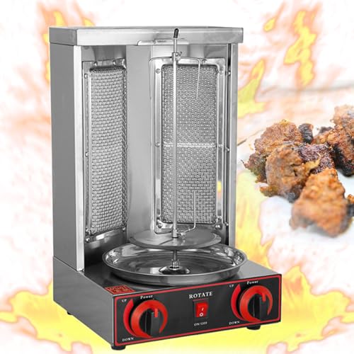 Countertop Rotisserie Grill Kebab Vertical Rotisserie Gas X321