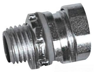 Straight Liquidtight Connector, Steel Q8602