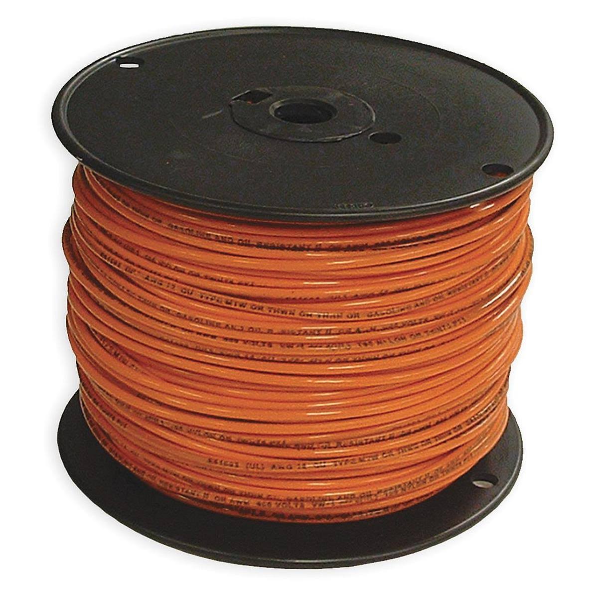 THHN Building Wire, 12 AWG, Orange, 500ft K415126