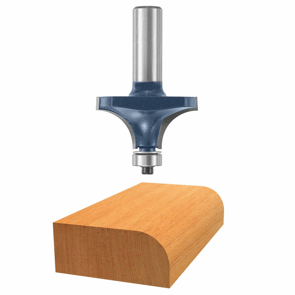 3/4 inch Carbide Tipped Roundover Bit H8433