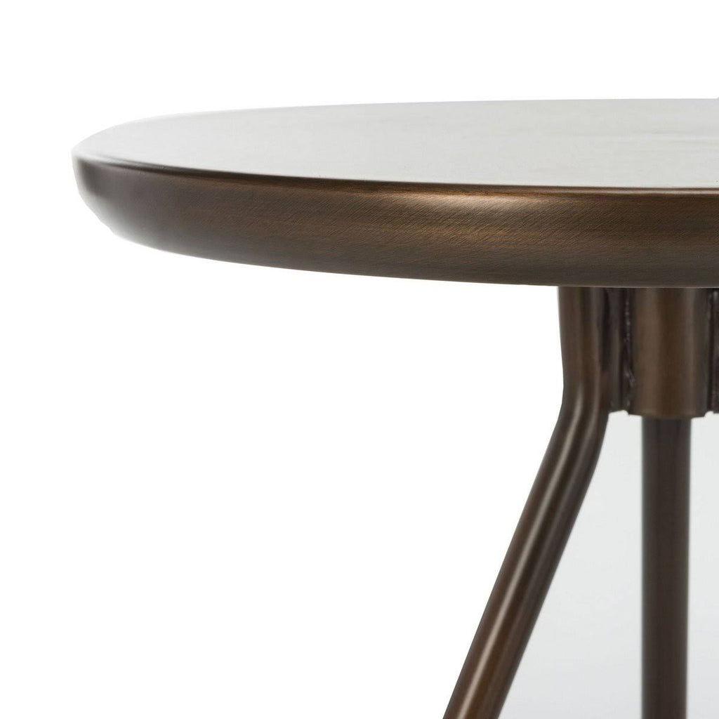 White/Gold Counter Stool I62800