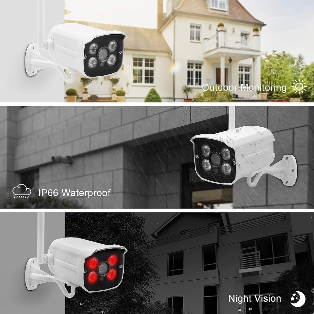 1080P 8CH Wireless Security Camera System with 1TB Hard Drive P21087
