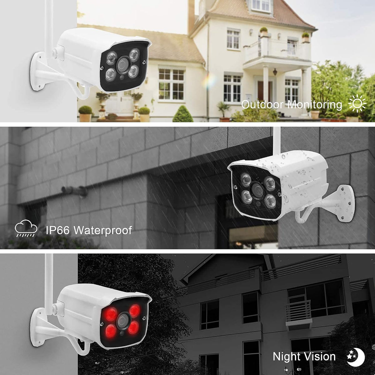 1080P 8CH Wireless Security Camera System with 1TB Hard Drive P21087