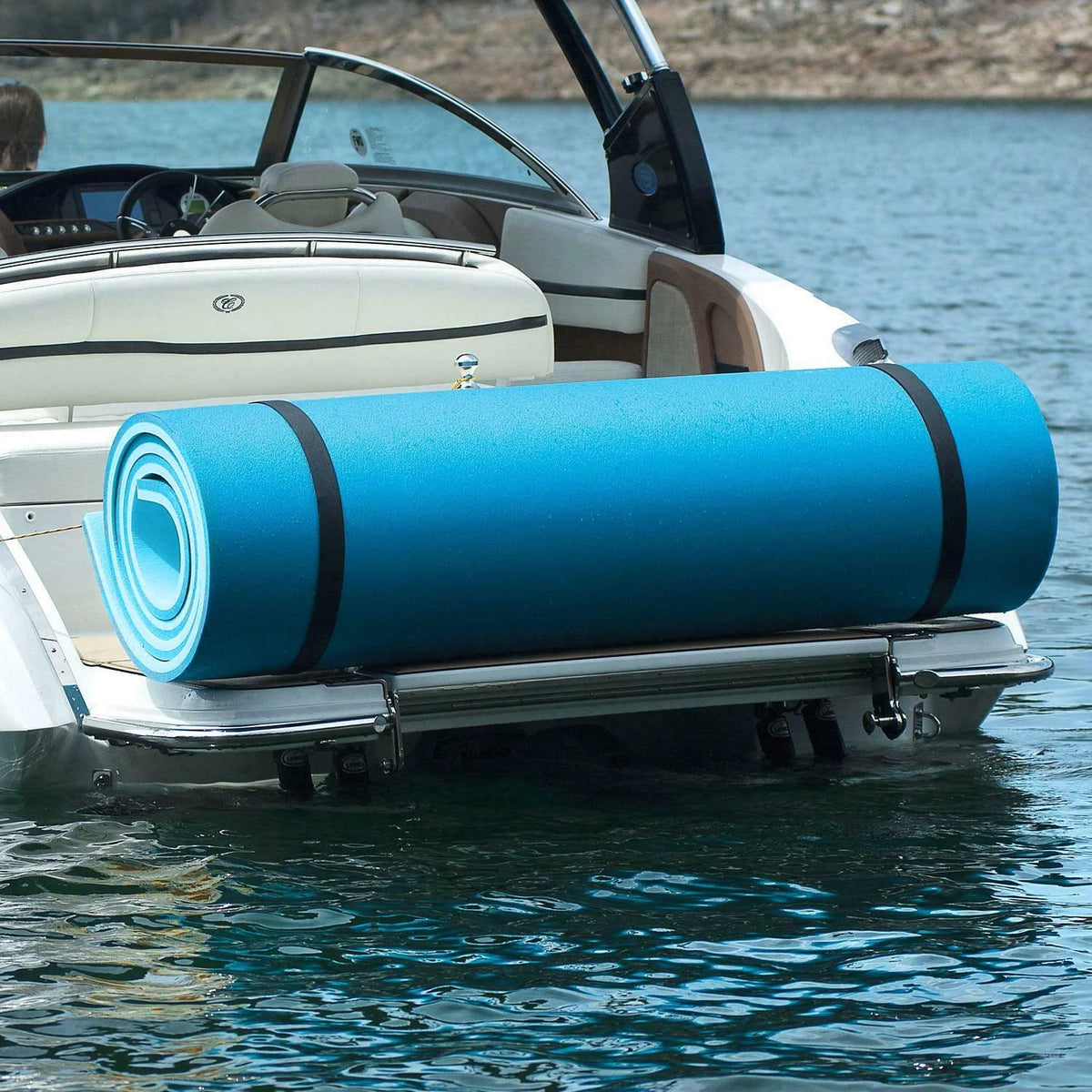 Floating Water Pad 9 x 6 Blue H219364