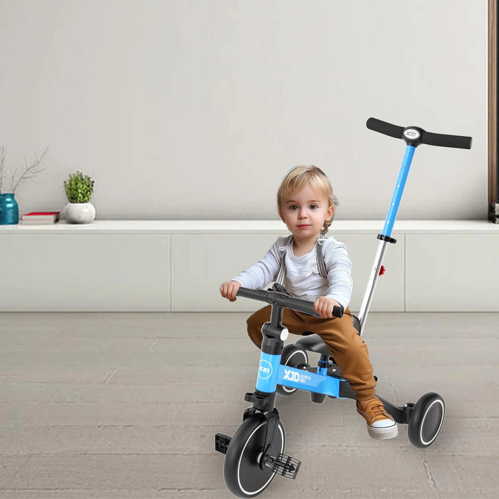 7 in 1 Toddler Tricycle with Push Handle H5526
