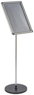 Silver Snap Open Floor Sign Stand Z353534
