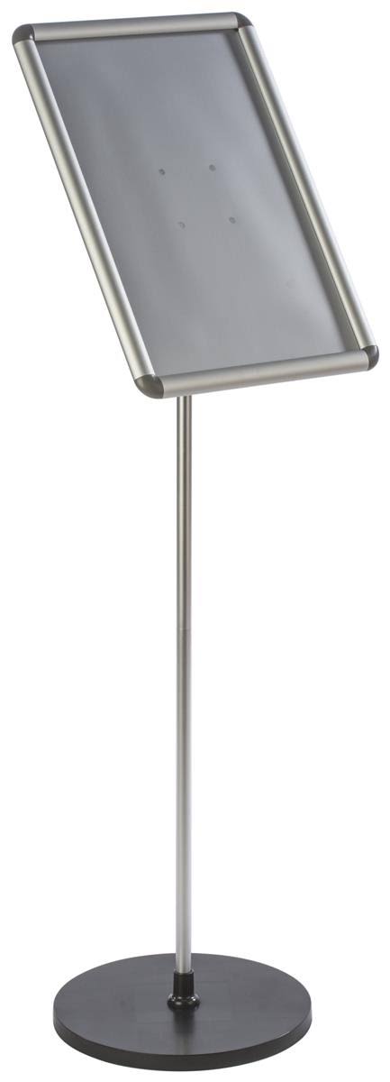 Silver Snap Open Floor Sign Stand Z353534