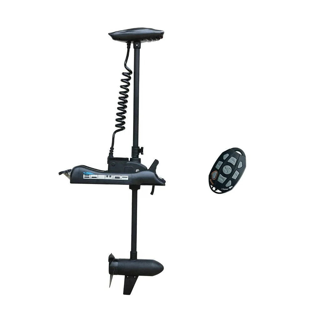 12V 55LB 48 Inch Shaft Electric Trolling Motor with Remote Control Y960