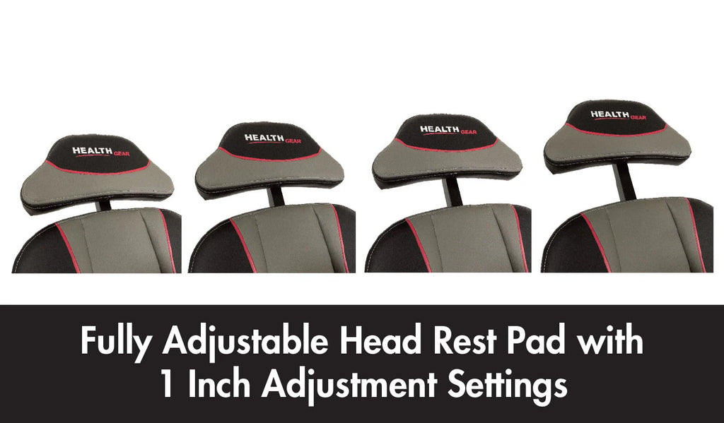 Black 300lb Weight Capacity Heat and Vibration Massage Inversion Table F254695