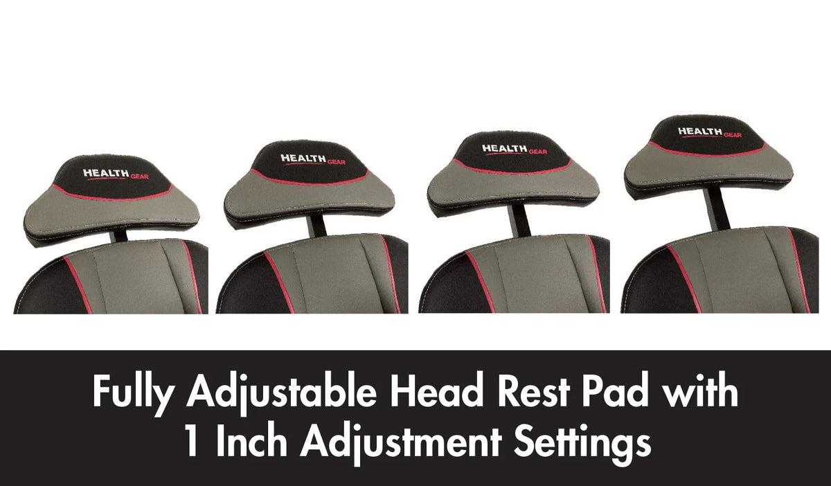 Black 300lb Weight Capacity Heat and Vibration Massage Inversion Table F254695