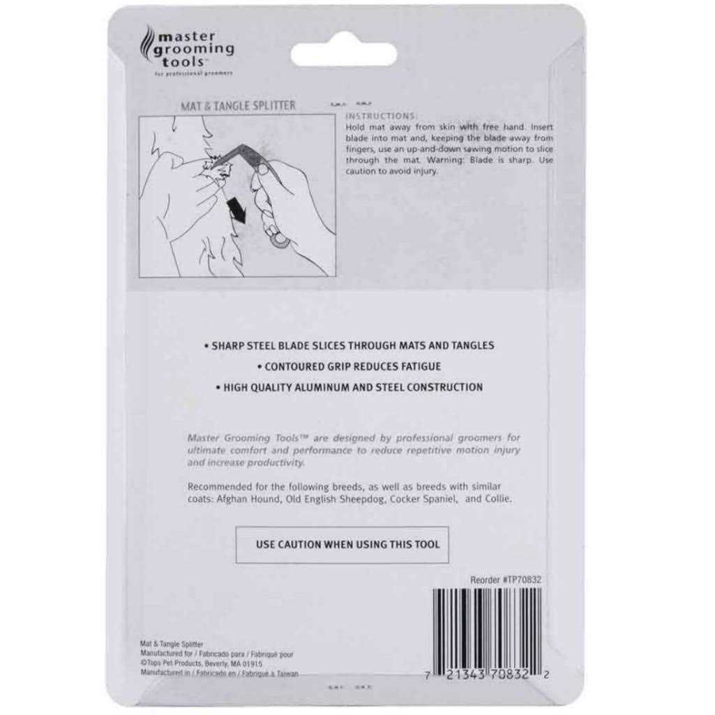 Mat & Tangle Splitter X1028