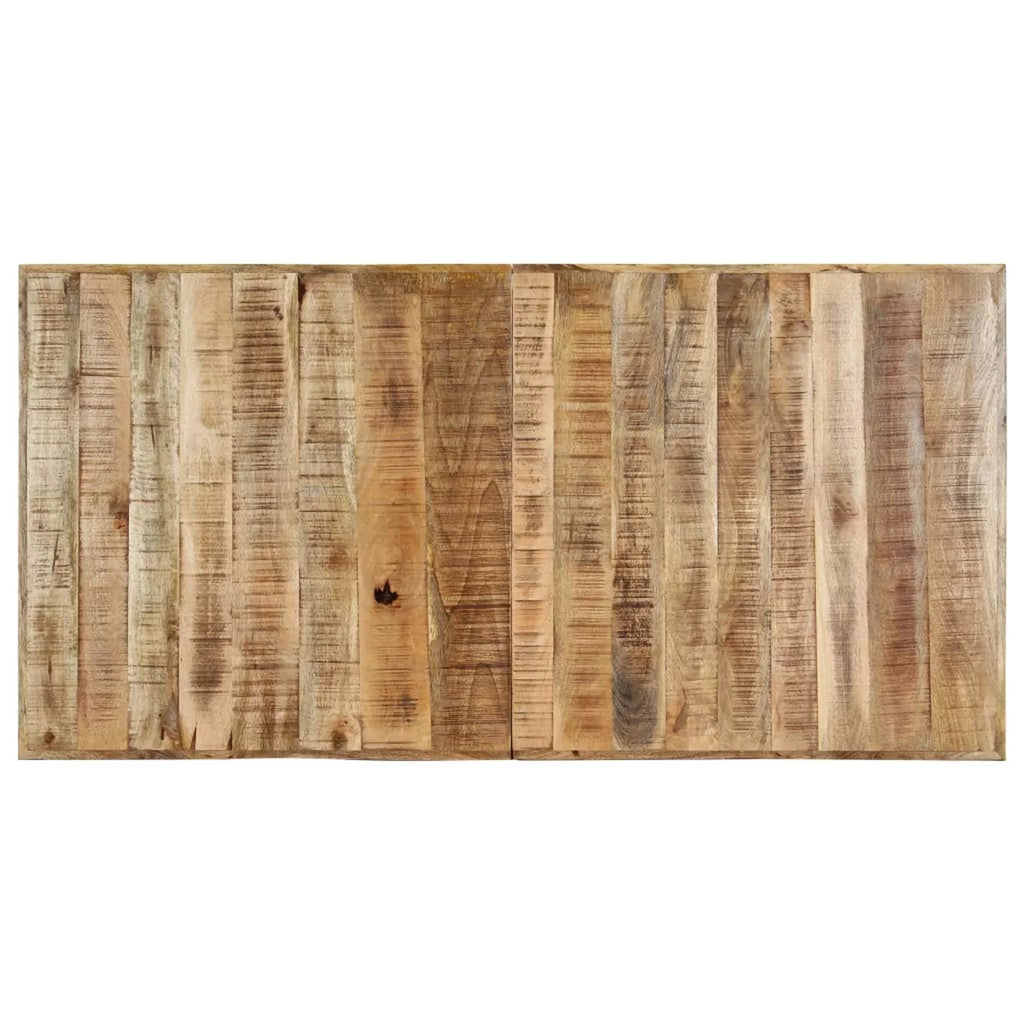 Solid Rough Mango Wood Dining Table H535905
