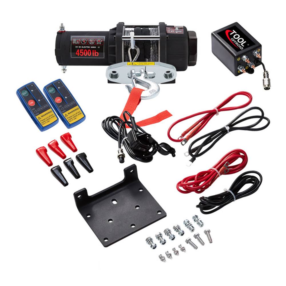 12V 4500lb Electric Winch Wirerope R52916