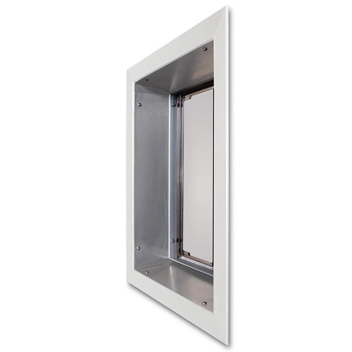 White Wall Mount Pet Door B928834