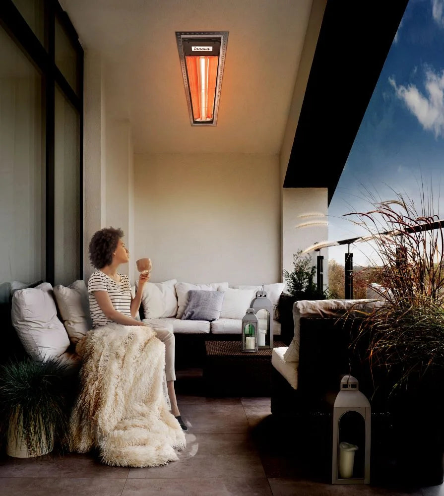 5000 Watt Electric Infrared Dual Element Wall Mount Heater S361