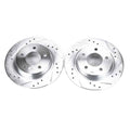 Drilled and Slotted Brake Rotor (Pair) Z2074