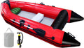 10ft Inflatable Boat with Oars Air Pump A35625