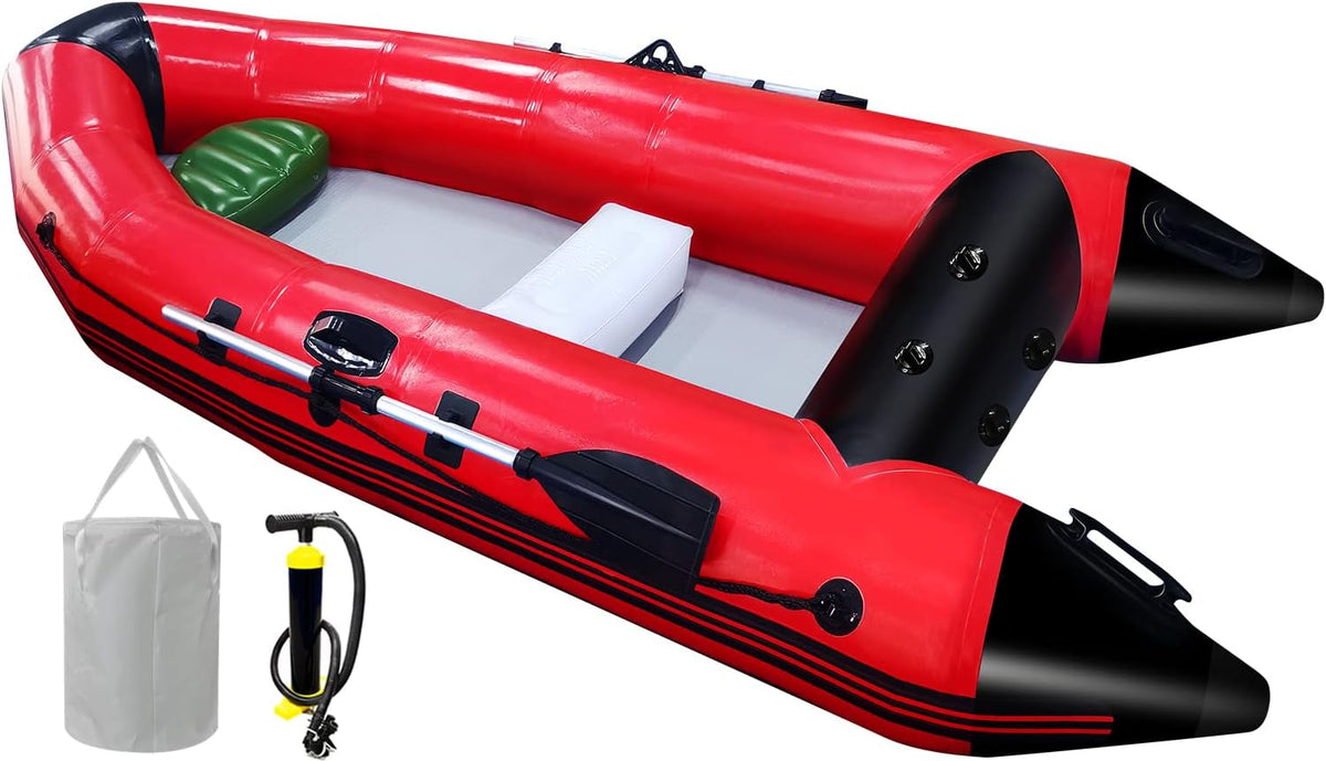 10ft Inflatable Boat with Oars Air Pump A35625