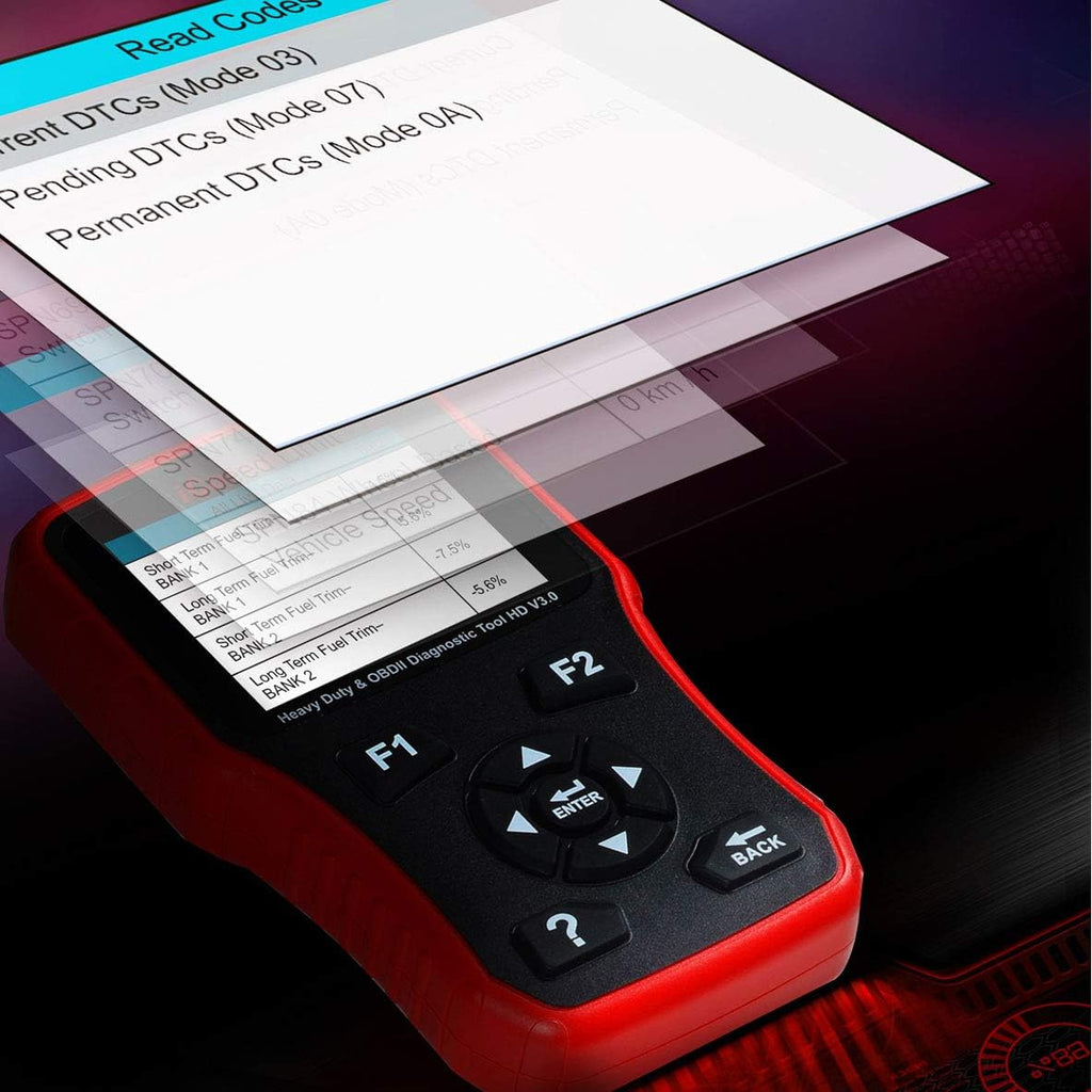 Heavy Duty Diesel Truck Diagnostic Scanner Tool Code Reader I970